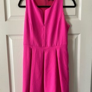 Hot pink dress